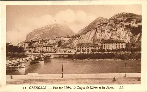 Grenoble Casque Neron Forts Bruecke Kat. Grenoble