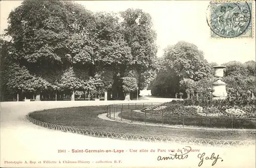 Saint-Germain-en-Laye Parc Kat. Saint-Germain-en-Laye