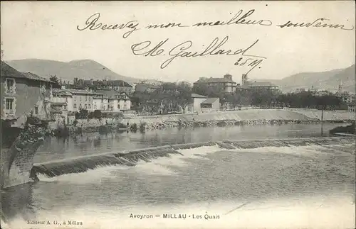 Millau Aveyron Quais Kat. Millau