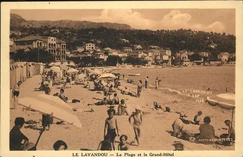 Le Lavandou Plage Grand Hotel  Kat. Le Lavandou