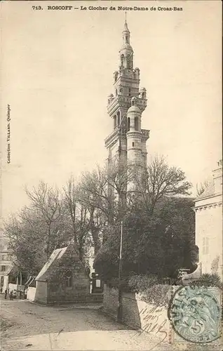 Roscoff Clocher Notre Dame Croaz Baz Kat. Roscoff