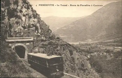 Pierrefitte-Nestalas Tunnel Zug