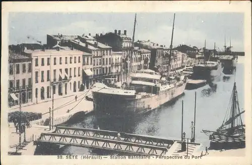 Sete Herault Port Bruecke / Sete /Arrond. de Montpellier