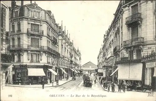 Orleans Loiret Rue Republique / Orleans /Arrond. d Orleans