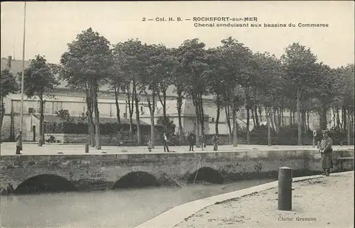 Rochefort Charente-Maritime Chenal Bassins Kat. Rochefort
