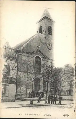 Le Bourget Seine-Saint-Denis Eglise Kat. Le Bourget