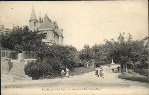 Beziers Parc Poetes Allee Victor Hugo Kat. Beziers