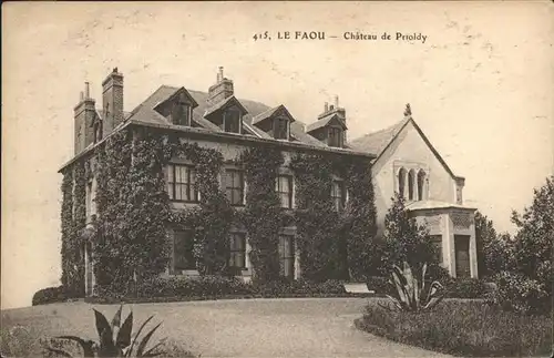 Le Faou Chateau Prioldy Kat. Le Faou