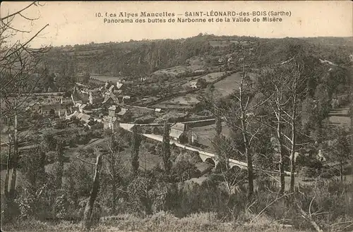 Saint-Leonard-des-Bois Bruecke Valle Misere Kat. Saint-Leonard-des-Bois