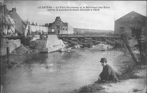 Le Cateau-Cambresis Pont Fourneau Kat. Le Cateau-Cambresis