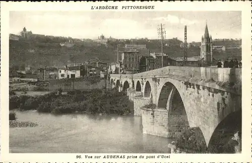 Aubenas Pont d Ucel Kat. Aubenas