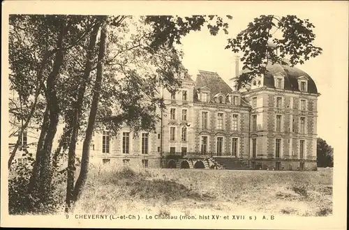 Cheverny Chateau Kat. Cheverny