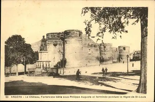 Angers Chateau Forteresse Kat. Angers