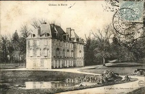 Bierre-les-Semur Chateau Bierre Kat. Bierre-les-Semur