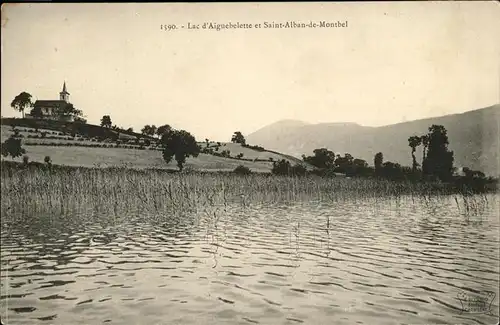 Aiguebelette Lac Saint Alban de Montbel Kat. Alleves