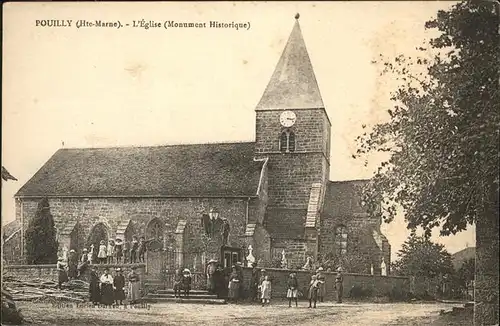 Pouilly-en-Bassigny Eglise / Le Chatelet-sur-Meuse /Arrond. de Langres