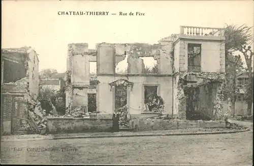 Chateau-Thierry Rue fere Kat. Chateau-Thierry