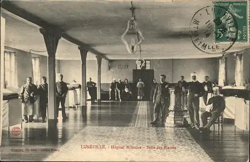 Luneville Hopital Militaire Salle Blesses Kat. Luneville