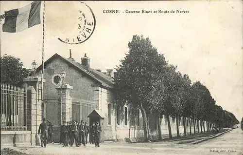 Cosne-Cours-sur-Loire Caserne Binot Route Nevers  Kat. Cosne-Cours-sur-Loire