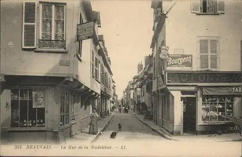 Beauvais Rue Madeleine Hund  Kat. Beauvais