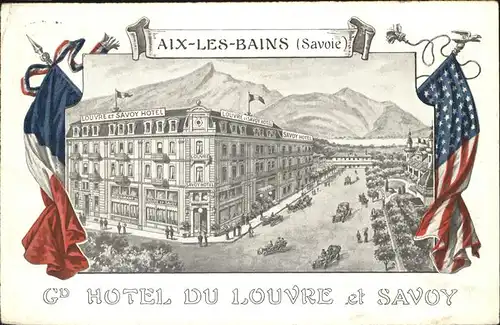 Aix-les-Bains Hotel Louvre Kat. Aix-les-Bains