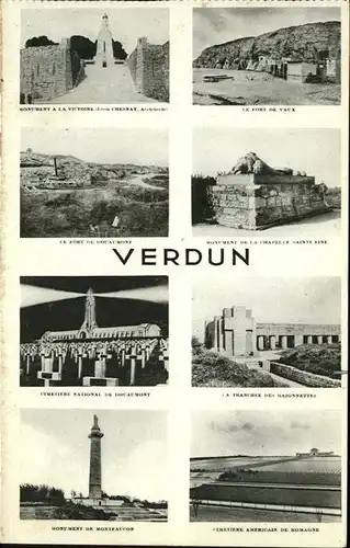 Verdun Meuse Monument à la Victoire Kat. Verdun