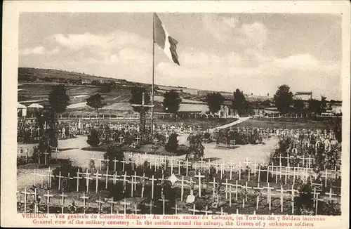 Verdun Meuse Cimetiere Militaire Kat. Verdun