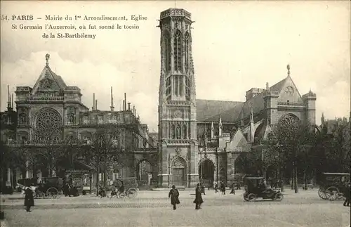 Paris Mairie de l`Arrondissement
Eglise Kat. Paris