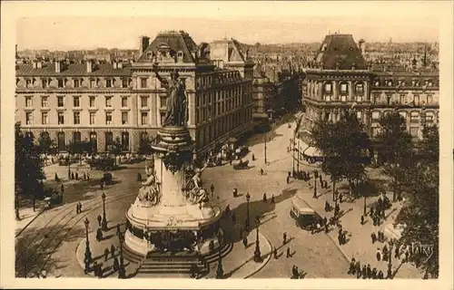 Paris Place de la Republique Kat. Paris