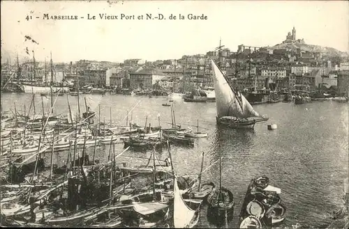 hw15567 Marseille Vieux Port Kategorie. Marseille Alte Ansichtskarten