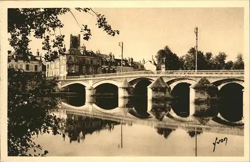 Auxerre Pont Paul Bert Kat. Auxerre