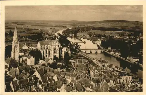 Auxerre Vue panoramique Kat. Auxerre