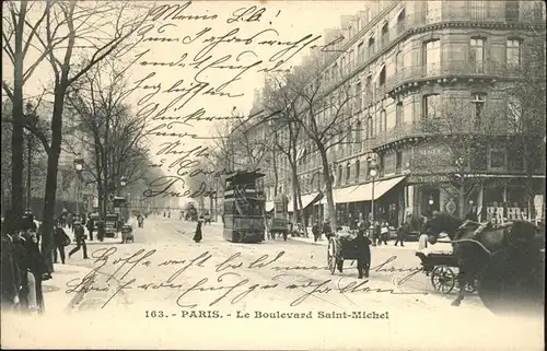 Paris Boulevard Saint-Michel Kat. Paris