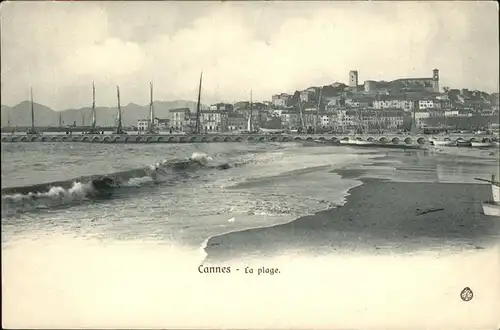 Cannes Alpes-Maritimes Plage Kat. Cannes