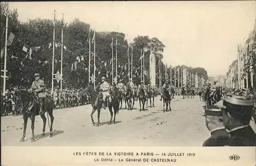 Paris Fetes de la Victoire 1919 Kat. Paris