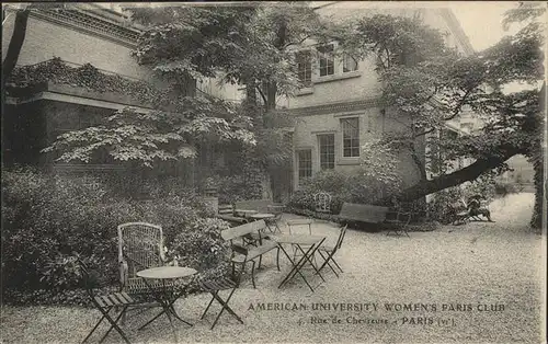 Paris American University Womens Paris Club Kat. Paris