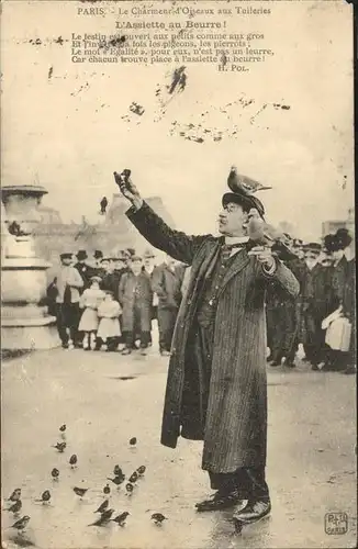 Paris Le Charmeur d Oiseaux Kat. Paris