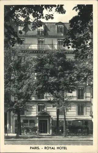 Paris Royal Hotel Kat. Paris