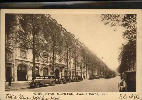 Paris Hotel Royal Monceau Kat. Paris