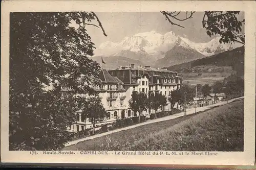 Combloux Grand Hotel Mont Blanc Kat. Combloux