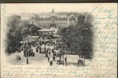 Le Havre L Hotel de Ville Kat. Le Havre