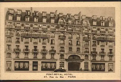 Paris Pont-Royal Hotel Kat. Paris