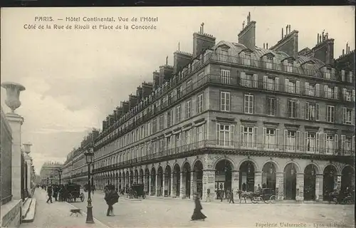 Paris Hotel Continental Kat. Paris