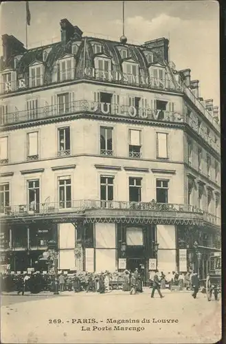 Paris Magasins du Louvre Porte Marengo Kat. Paris