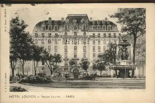 Paris Hotel Louvois Kat. Paris