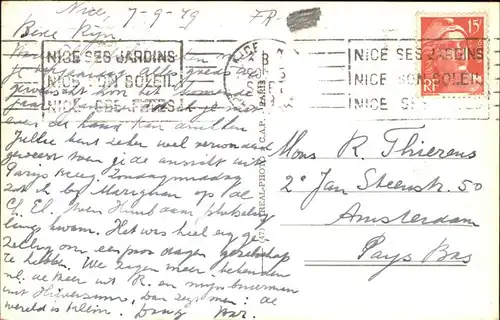 hw16161 Nice Alpes Maritimes Port Kategorie. Nice Alte Ansichtskarten