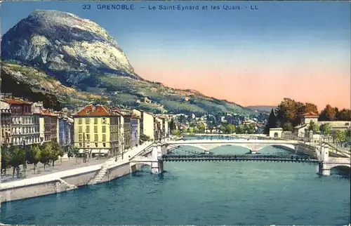 Grenoble Saint-Eynard Quais Kat. Grenoble