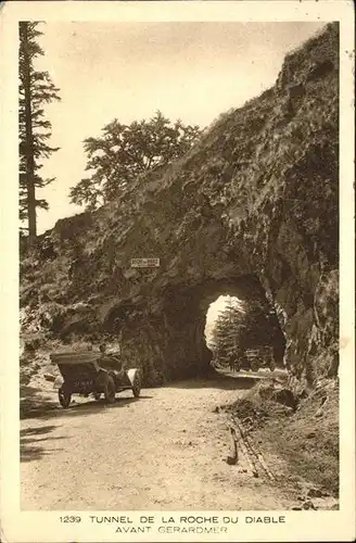 Schlucht Tunnel de la Roche du Diable Auto Kat. Gerardmer