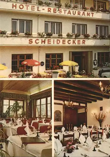 Wangenbourg-Engenthal Hotel Restaurant Scheidecker Kat. Wangenbourg-Engenthal