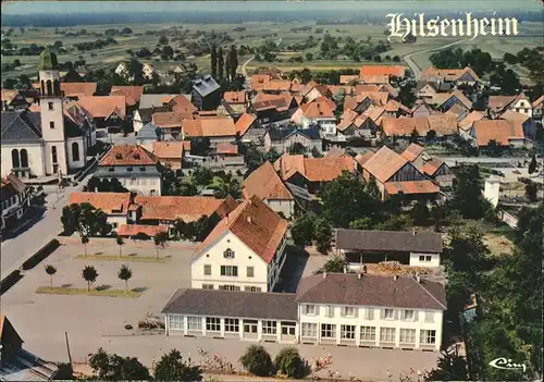 Hilsenheim Vue aerienne Kat. Hilsenheim